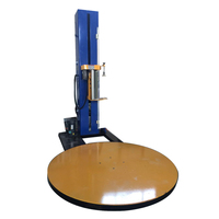 Machine d'emballage automatique de film étirable pour palettes à table rotative modèle à pression supérieure