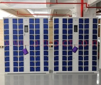 Casier de rangement électronique intelligent AITUOIoT pour supermarché/plage/salle de sport, casier de gym, casier de plage