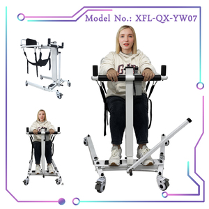 New Design QINGXIAO Heavy Duty 150kg Capacity Help Transfer Car Foldable Patient Elderly Care Disabled Electric Lift Transfer - Product Image 2