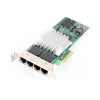 Adaptateur réseau PCIe à quatre ports 435508-B21, carte réseau Ethernet pour serveur, Transmission de données à grande vitesse