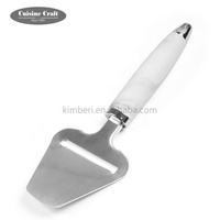 Penjualan Terbaik Alat Gadget Dapur Pengiris Keju Gagang Marmer Imitasi Sekop Pemotong Keju Spatula