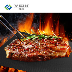 Reusble PTFE Esteira Preta Não-stick Cooking CHURRASCO Churrasqueira Mat Resistente Ao Calor Do Forno Forro - Product Image 1