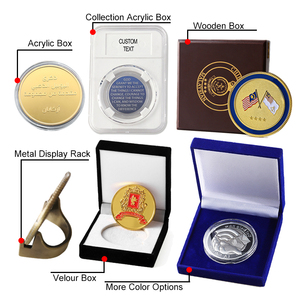 Đồng xu kỷ niệm bằng kim loại hợp kim kẽm mạ bạc đen cổ điển 3D, tráng men mềm, đặt hàng riêng theo yêu cầu nhà máy, kèm hộp nhung - Product Image 6