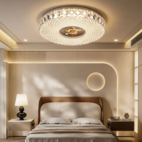Plafonnier LED Rond Minimaliste Moderne avec Cache en Acrylique, Large Plage de Tension, Haute Luminosité, Économe en Énergie pour Chambre, Appartement, Couloir