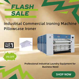 Nouvel équipement de blanchisserie commercial, fer à vapeur pour hôtel, taies d'oreiller, housses, fer à <span class=keywords><strong>repasser</strong></span> industriel en acier inoxydable pour linge plat - Product Image 2