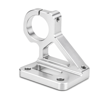 Support de caméra en aluminium 6061 usiné sur mesure par CNC pour appareils connectés intelligents, pièces usinées CNC de précision avec MOQ personnalisé