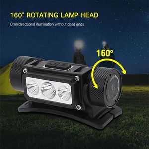 Có thể sạc lại đa chức năng ngoài trời đèn pha không thấm nước XML2 LED 21700 pin đầu đèn đèn pin với IP65 đánh giá - Product Image 5