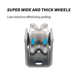 ล้อประตูอัตโนมัติสำหรับประตูบานเลื่อนล้อกว้างและหนาพิเศษ - Product Image 3