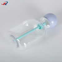 Bouteille de rince-bouche vide avec étiquette personnalisée Bouteille de soin de la bouche en plastique PET 410ml