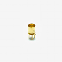 Connecteur coaxial RF 50 Ohms SMP-JHD1-S droit à montage sur circuit imprimé, connecteur à emboîtement aveugle, accessoires