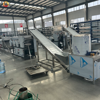 Ligne de production de nouilles instantanées en acier inoxydable, très demandée, 11000 pièces/8 heures, machine à fabriquer des nouilles instantanées