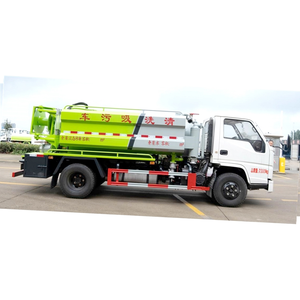 Hydraulic Drive Sewage Suction Truck 8 Cubic High Pressure Sewer Dredging Dual-purpose Septic Truck - Product Image 3