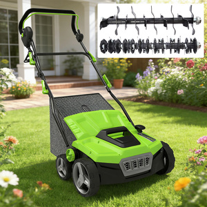 VERTAK 1800w 15 pouces Désherbeur et Scarificateur de <span class=keywords><strong>Gazon</strong></span> Électrique Aérateur de <span class=keywords><strong>Gazon</strong></span> de Jardin <span class=keywords><strong>Machine</strong></span> à Scarifier l'Herbe - Product Image 1