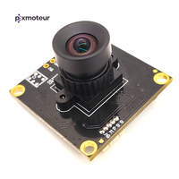 Module de caméra USB Full HD WDR 105dB 2MP 1080P 30 FPS à mise au point fixe, capteur CMOS Mini 90 FOV MJPEG pour les conditions de faible luminosité