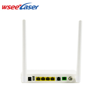 WSR3 XPON GPON ONU ONT con CATV RF POTS VOIP 1GE+3FE WiFi, Terminal de Fibra Óptica FTTH para Proyectos de Redes CATV ISP