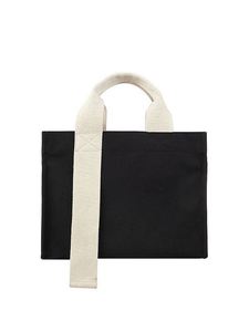 Free Design Advertising Eco Recycled Blanks Cotton Canvas Custom Tote <b>Bag</b> with Long Webbing - Product Image 2