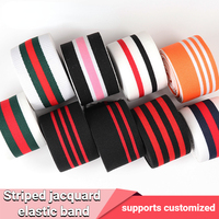 Sous-vêtements rayés avec logo personnalisé, bande élastique de 40mm, coloré, trois couleurs, boxer épaissi, bande élastique