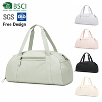 Sac de sport de luxe multicolore personnalisé pour hommes et femmes, avec poignée renforcée, sac de voyage week-end, compartiment à chaussures, pour les courts séjours