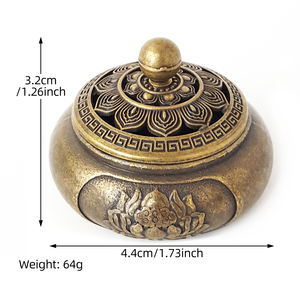 التصميم الأصلي لفائف البخور الموقد المحمولة مبخرة للدراسة غرفة الشاي والتأمل هدية ممتازة لقضاء العطلات - Product Image 5