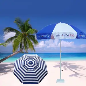 Gut ausgeführter Outdoor-Sunrise Digital hochwertiger Outdoor-Garden-Parasol Werbe-Strand-Regenschirm