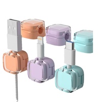 Support de câble de charge magnétique auto-adhésif sans perçage pour bureau et mur, modèle GW0282, 35g, vente en gros