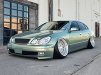 Jantes en alliage personnalisées en deux parties, en maille argentée, à profil profond, 18, 19, 20 pouces, 5x114.3, pour Lexus GS300 GS400 IS250 Infiniti G35 G37