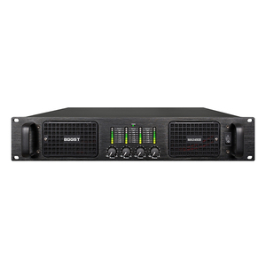 Amplificatore di Potenza AUWAY MAX4800 Classe H a 4 Canali 800W Sistema Audio 220V~240V con Custodia in Metallo - Product Image 2