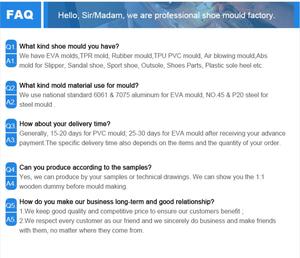 Jinjiang — moule de fabrication en moulage, pour chaussures d'animaux personnalisés, moulage, moulage - Product Image 5