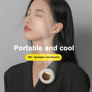Lightweight <b>Clip</b> On Waist Fan Electric Brushless Portable Fans Handheld Portable Mini Fan Adjustable Wind Speed - Product Image 3
