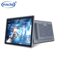 Venta de Fábrica: Panel PC Industrial de 15 Pulgadas Sin Ventilador, J1900 Integrado, Montaje VESA, Monitor Capacitivo, Linux, en Stock