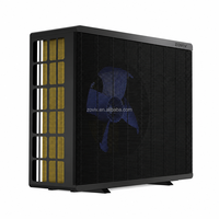 Pompe à chaleur monobloc R290 H8 Helios Pro A+++ 8 unités en cascade 75°C haute température numérique IoT air-eau