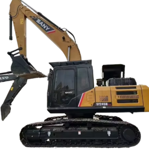 Sany รถขุดตีนตะขาบน้ำหนัก24ton ปั๊มเครื่องยนต์อีซูซุอุปกรณ์เครื่องจักรก่อสร้าง - Product Image 1