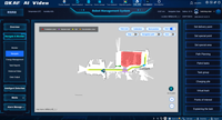 Robot industriel OKAF avec technologie d'évitement d'obstacles et fonctionnement 24h/24 et 7j/7, applicable aux aéroports, aux parcs industriels