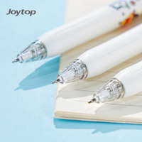 Joytop – Lot de 3 stylos gel OEM personnalisés sur carte blister, encre noire 0,5 mm, mignons et simples, pour étudiants, vente en gros de papeterie