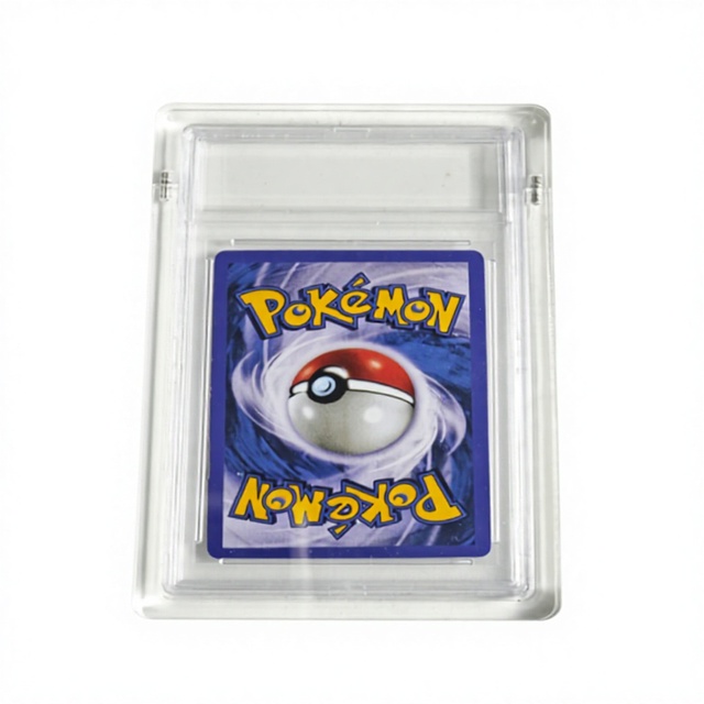 Custom Magnet Acrylic Graded Card Collectible Slab Display Case Adjustable Height Portable BGS TCG Grading Card