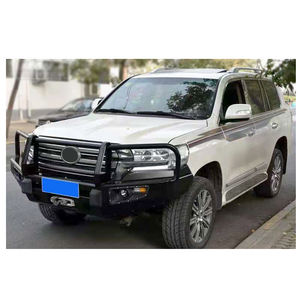 Barre tubulaire pour pare-choc avant, 9x4, en acier noir, pour Toyota Land Cruiser 200 Lc200 Prado 2020 2021 <span class=keywords><strong>2022</strong></span> - Product Image 3