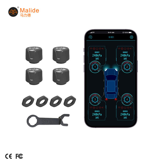 Tire Pressure External Sensor System Gauge Bluetooth Pressure Car External Tire Wireless (tpms) Monitor TPMS Universal Tpms