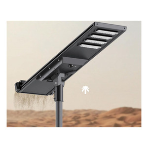 Lampione <span class=keywords><strong>Solare</strong></span> LED Autopulente 60-180W Off-Grid IP65 per Magazzini e Autostrade in Zone Remote e Montane - Product Image 2