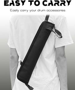 Muestra Gratuita OEM, Bolsa de Almacenamiento para Baquetas de Lona Encerada, Portátil y Duradera, Organizador de Baquetas para Bateristas, Principiantes, Bandas y Conciertos - Product Image 4
