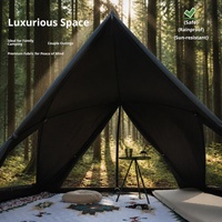 Tente de camping instantanée d'extérieur, ouverture automatique en 1 seconde, tente occultante épaissie anti-moustiques et anti-UV