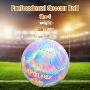 Ballon de football brésilien Machalon de haute qualité en mousse souple PU, taille officielle pour match en extérieur, promotion - Product Image 3