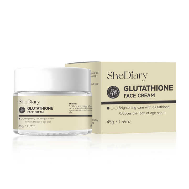 Zhenyan 45g Glutathion Whitening Face Cream Antioxidant Moisturizing Glutathione Facial Skincare Niacinamide Cosmetic Product