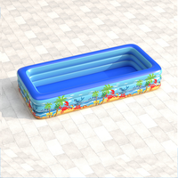 Piscine gonflable de grande piscine extérieure portative se pliante profonde de piscine de PVC avec la pompe électrique