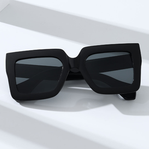 Explosions <b>Large</b>-<b>frame</b> Women's Square Computer Glasses European American Fashion Simple Colorful Full Rim <b>Frame</b> UV400 Mirror - Product Image 2