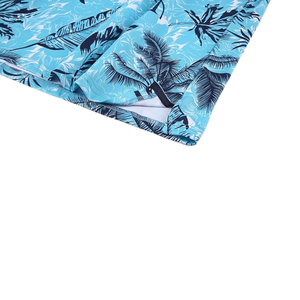 เสื้อฮาวายวินเทจแบบสั่งทำพิเศษสำหรับผู้ชาย พิมพ์ลายแบบระเหิด คอตั้ง สไตล์ลำลองสำหรับฤดูร้อน ผ้าไม่ยับ - Product Image 4