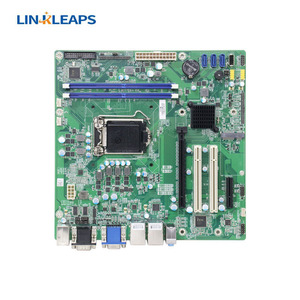 เมนบอร์ดอุตสาหกรรม Linkleaps LGA1151 H110 รองรับซีพียู Core I9 I7 I5 รุ่นที่ 6 ถึง 9  2 PCIe PCI 6 COM ตัวเลือกเสริม 10 14 Linkleaps ในตัว - Product Image 5