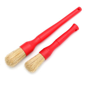 Brosse de nettoyage intérieur de voiture à poils doux NIKO, ensemble de brosses de lavage et de détaillage de voiture - Product Image 2