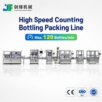 Machine à comprimés rotative en acier inoxydable Jianfeng, ligne de production de comprimés en bouteille pour produits chimiques