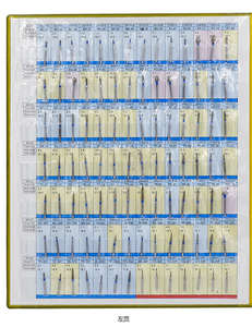 154 pièces <span class=keywords><strong>dentaire</strong></span> diamant fraise <span class=keywords><strong>catalogue</strong></span> dentisterie forets pour ongles échantillon livre FG tige haute vitesse fraises dentiste laboratoire accessoires - Product Image 5