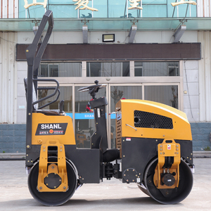 Nouvelle Compactrice Vibrante Double Tambour 1 Tonne Économique Autoportée pour le Compactage des Terrains et des Pelouses - Product Image 6